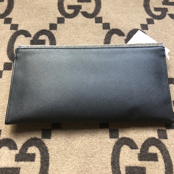 Black Rhinestone Clutch - Picture 6 of 8